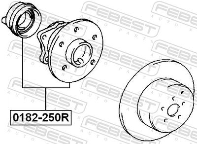 Wheel Hub 0182-250R