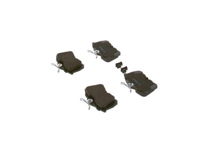 Remblokken set Achter , past: HONDA ACCORD VI, ACCORD VII, JAZZ II  TOYOTA COROLLA 1.3-2.4 07.92-10.08