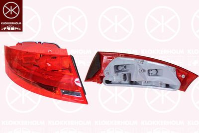 Задний фонарь KLOKKERHOLM 00300701A1 для AUDI TT