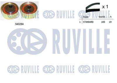 Комплект ремня ГРМ RUVILLE 550437 для DAIHATSU MOVE