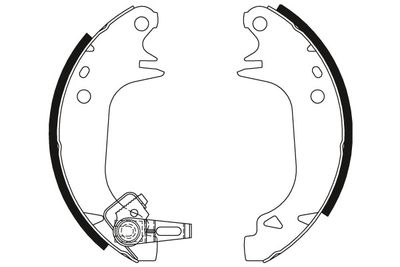 SET SABOTI FRANA TRW GS8321 1