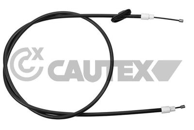 Тросик, cтояночный тормоз CAUTEX 766298 для MERCEDES-BENZ E-CLASS