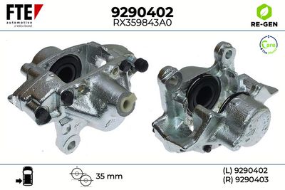 спирачен апарат FTE 9290402