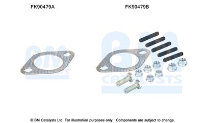 Монтажный комплект, катализатор BM CATALYSTS FK90479 для HYUNDAI LANTRA