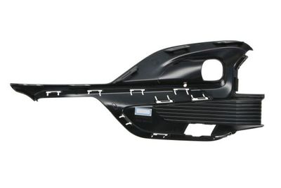 Voorbumper afdekking Voor Rechts (met mistlampgaten, plastic, zwart glanzend, ST) past: FORD PUMA 2 09.19-01.24