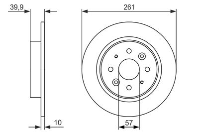 Brake Disc 0 986 479 597