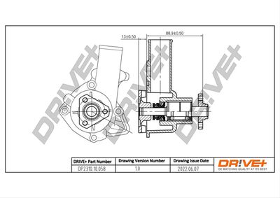 POMPă DE APă RăCIRE MOTOR