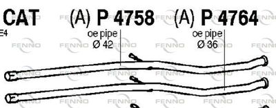 Rura wydechowa FENNO 1731E6