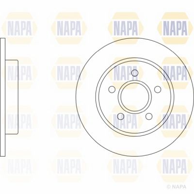 Brake Disc NAPA PBD8053