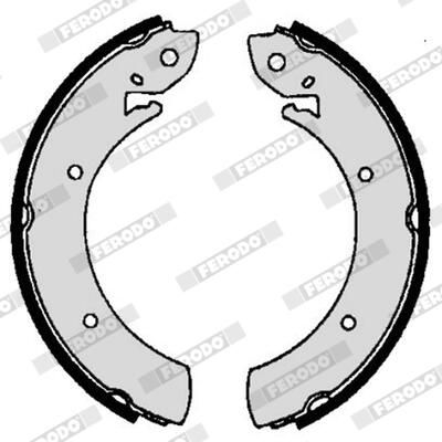 SET SABOTI FRANA FERODO FSB589 2