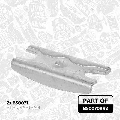 ET ENGINETEAM - Skrutka, držiak vstrekovacej trysky FORD, CITROËN, PEUGEOT , BS0070VR2