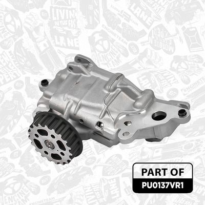 SET POMPă DE ULEI ET ENGINETEAM PU0137VR1 3