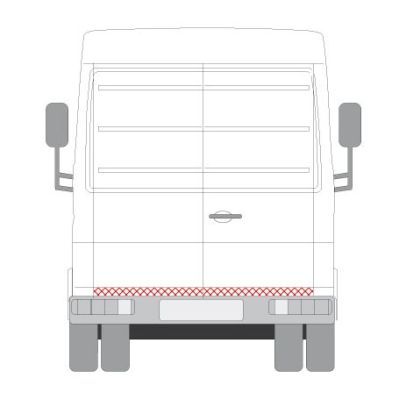 Deur reparatieset Achter Links/Rechts (kanaal) past: MERCEDES VARIO W670 09.96-09.13