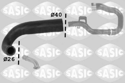Трубка нагнетаемого воздуха SASIC 3336124 для OPEL CORSA