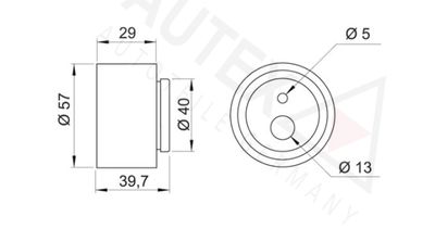 ROLA INTINZATOR CUREA DISTRIBUTIE AUTEX 641938 1