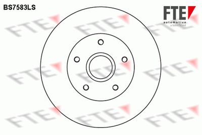 FTE 9071402 Тормозные диски  для RENAULT FLUENCE (Рено Флуенке)