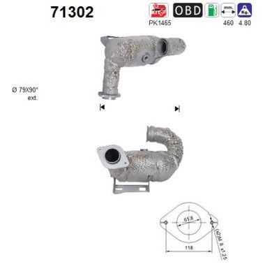 Katalizator AS 71302