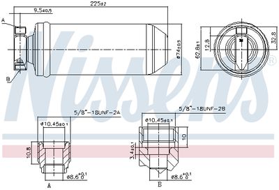 USCATOR AER CONDITIONAT NISSENS 95058 4
