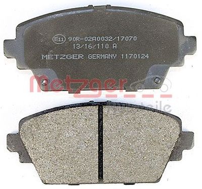 SET PLACUTE FRANA FRANA DISC METZGER AUTOTEILE 1170124 3