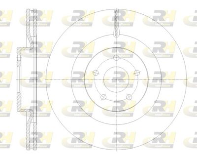 спирачен диск ROADHOUSE 62114.10