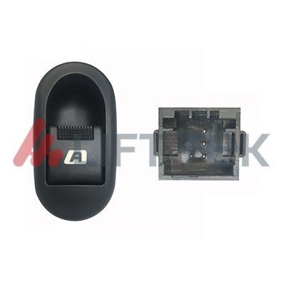 Выключатель, стеклолодъемник LIFT-TEK LTCTI76001 для CITROËN C2