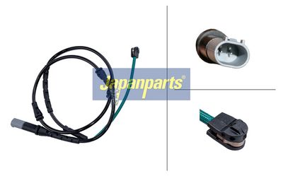 JAPANPARTS Įspėjimo kontaktas, stabdžių trinkelių susidėvėjimas