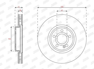BREMSSCHEIBE JURID 563754JC1 1