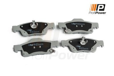 stabdžių trinkelių rinkinys, diskinis stabdys 1B2178 ProfiPower