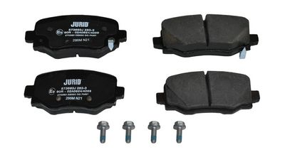 BREMSBELAGSATZ SCHEIBENBREMSE