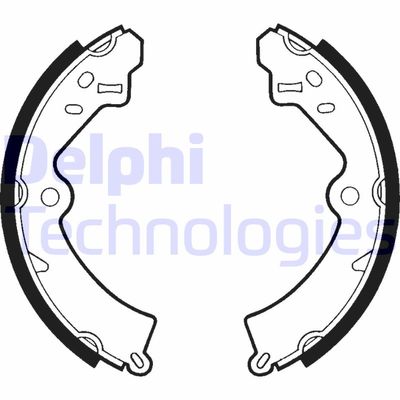 Комплект тормозных колодок DELPHI LS1339 для SUZUKI SJ410