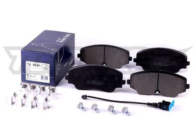 Sada brzdových doštičiek, kotúčová brzda TOMEX Brakes TX 19-87