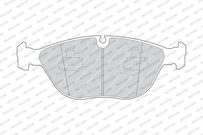 SET PLACUTE FRANA FRANA DISC FERODO FDB1001 1