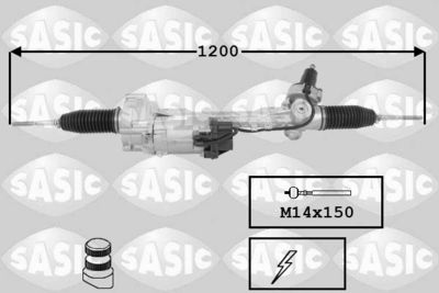 SASIC 7176069 Насос гидроусилителя руля  для BMW X1 (Бмв X1)
