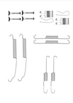 ZUBEHöRSATZ BREMSBACKEN