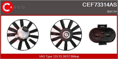 VENTILATOR RADIATOR CASCO CEF73314AS