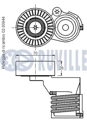 INTINZATOR CUREA CUREA DISTRIBUTIE RUVILLE 542189 1