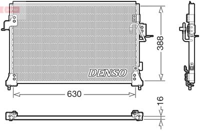 Condenser, air conditioning DCN14005