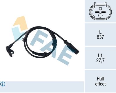 SENSOR RADDREHZAHL FAE 78779