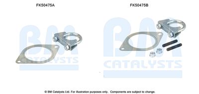 Zestaw montażowy, rura wydechowa BM CATALYSTS FK50475