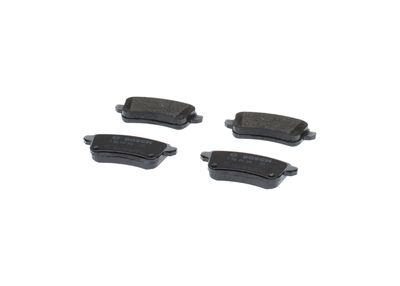 Remblokken set Achter (met extra's  met remklauw geleidingsbouten), past: NISSAN JUKE  RENAULT ARKANA I, CLIO V, FLUENCE, GRAND SCENIC III, MEGANE, MEGANE III, MEGANE IV 1.0-Electric 11.08-