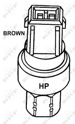 COMUTATOR PRESIUNE AER CONDITIONAT NRF 38913 4