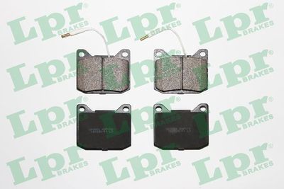 Sada brzdových destiček, kotoučová brzda LPR 05P118