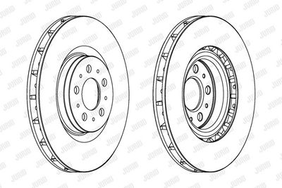 BREMSSCHEIBE JURID 563089JC1