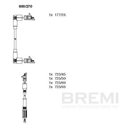 ZüNDLEITUNGSSATZ BREMI 600270