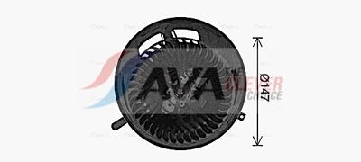 VENTILATOR HABITACLU AVA Clever Choice BW8454 2
