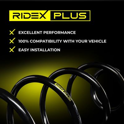 пружина за ходовата част RIDEX 188C0014P
