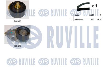 Комплект ремня ГРМ RUVILLE 550035 для DAEWOO LACETTI