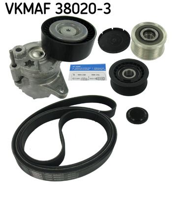 Поликлиновой ременный комплект VKMAF 38020-3