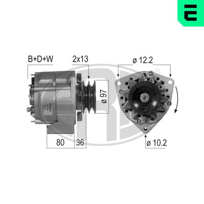GENERATOR / ALTERNATOR ERA 210006A