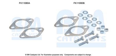 Monteringssæt, sod-/partikelfilter BM Catalysts FK11080